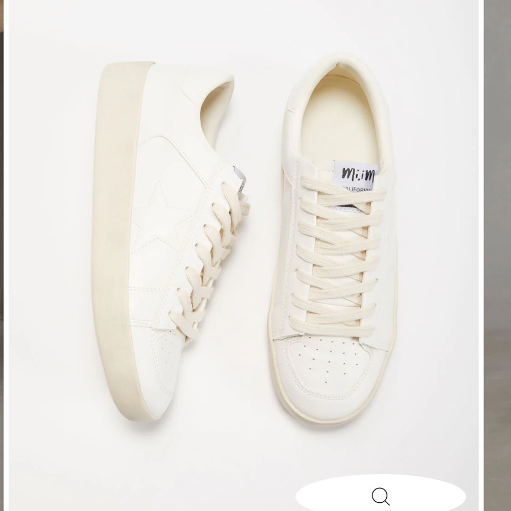 CAITLYN LACE UP SNEAKERS - WHITE - Picture 4 of 7